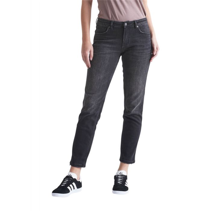 DU/ER Performance Denim Girlfriend Jean - Vintage Black - Damen main product photo