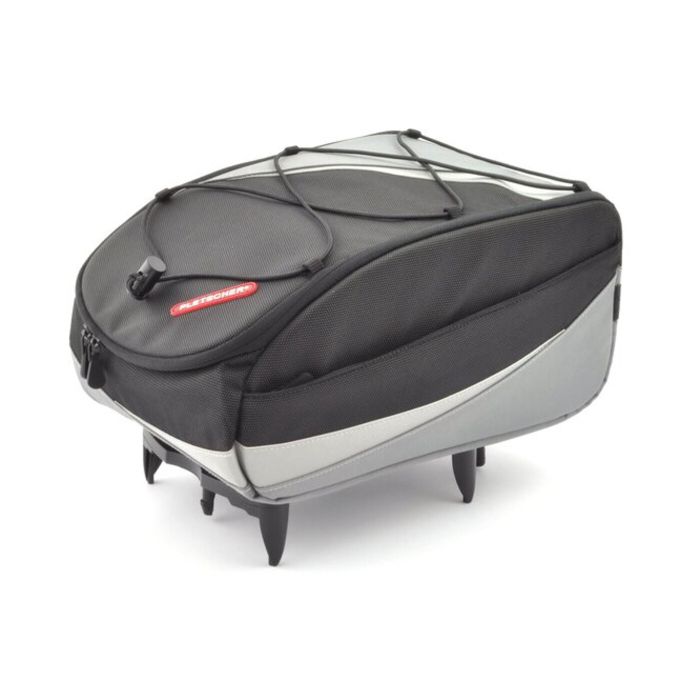 Pletscher Gepäckträgertasche Ascona mit 3-Punkt Adapter schwarz main product photo