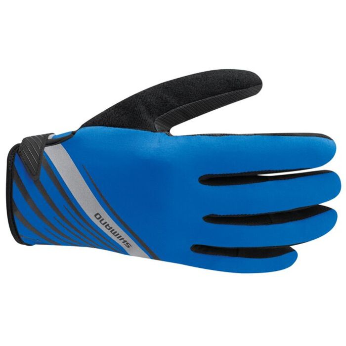 Shimano Long Gloves bl - Herren main product photo