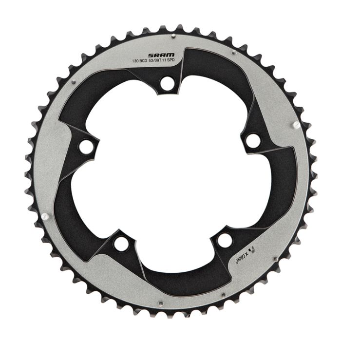 SRAM Chainring Red 22 130 BCD Non-/Hidden-Bolt (53-39) main product photo