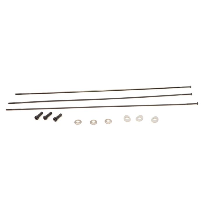 ZIPP Spoke and Nipple 262mm CX-Ray Straight Pull Qty 3 main product photo