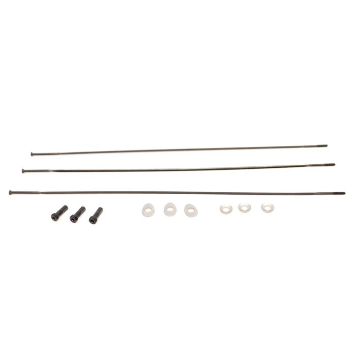 ZIPP Spoke and Nipple 250mm CX-Ray Straight Pull Qty 3 main product photo