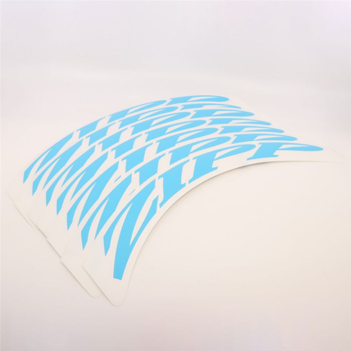 Wheel Decal Kit Zipp 404 DiscBrake SingleRim blue main product photo
