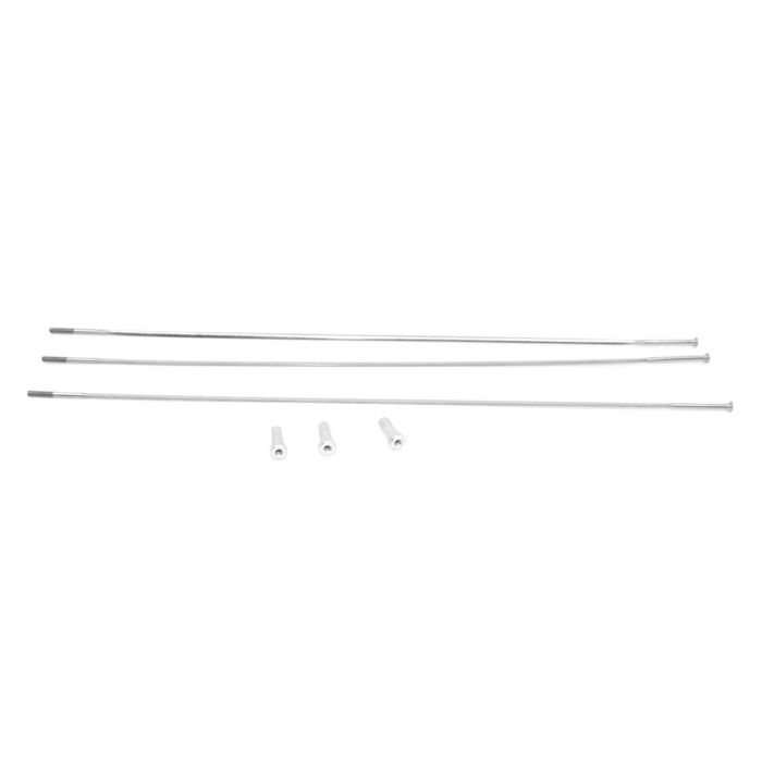 ZIPP Spoke and Nipple 248mm CX-Ray Straight Pull Qty 3 main product photo