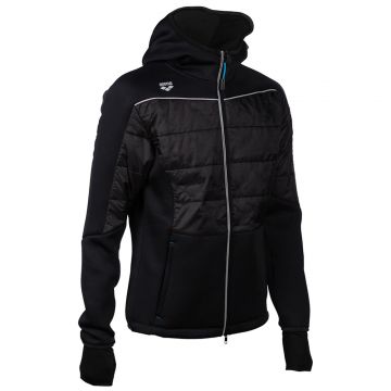 ARENA Team Hooded F/Z Half-Quilted Jacket - Hommes