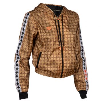 Arena 50th Crop L/S Hooded Jacket - Femmes