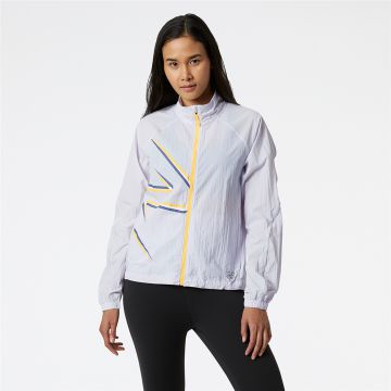 NEW BALANCE Printed Impact Run Light Pack Jacket - Femmes