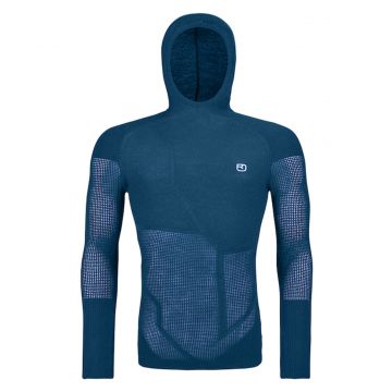 ORTOVOX MERINO THERMOVENT HOODY - Hommes