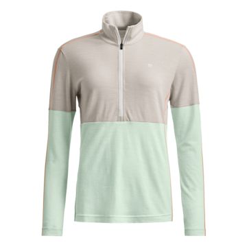 ORTOVOX 185 ROCK'n'WOOL ZIP NECK - Femmes