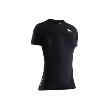 X-BIONIC Invent 4.0 Running Shirt SH SL opal black/arctic white - Femmes