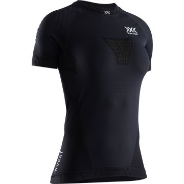 X-BIONIC Invent 4.0 Running Shirt SH SL opal black/arctic white - Femmes