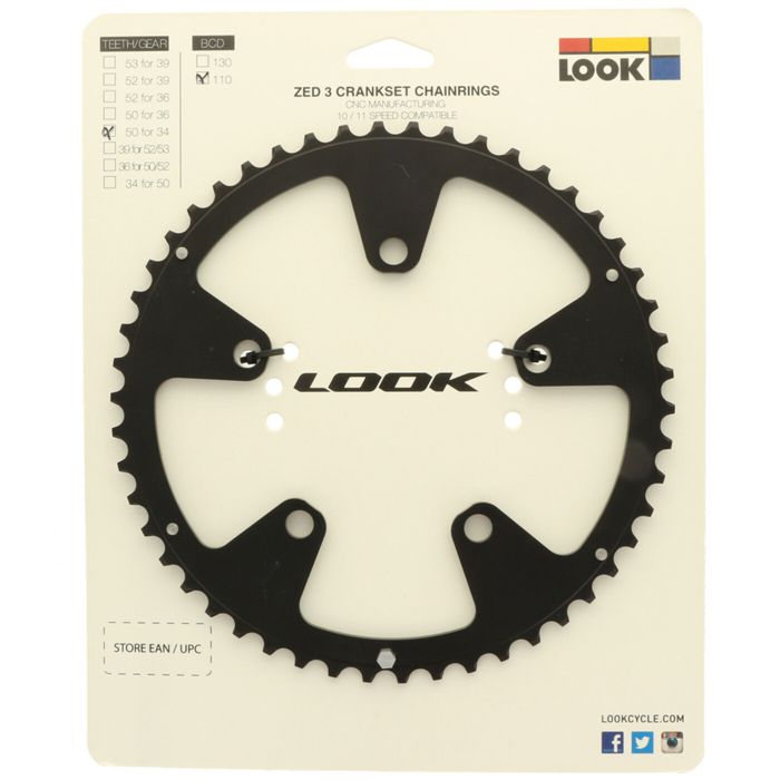 LOOK Z3 CHAINRING 50 (110) for 34 main product photo