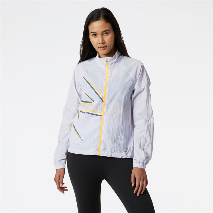 NEW BALANCE Printed Impact Run Light Pack Jacket - Femmes main product photo