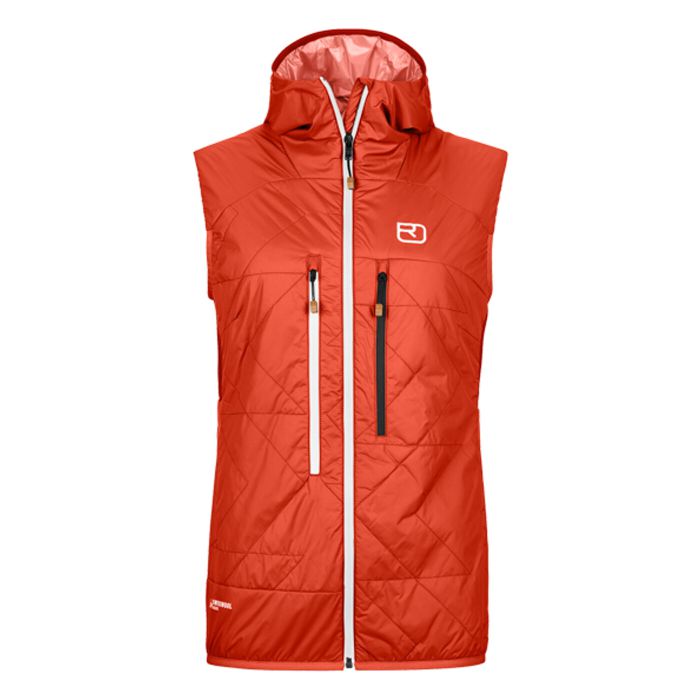 ORTOVOX PIZ BOÈ SWISSWOOL VEST - Femmes main product photo