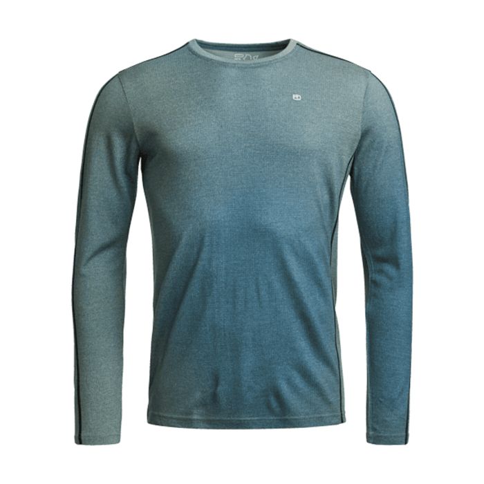 ORTOVOX 185 ROCK'N'WOOL PRINT LS - Hommes main product photo