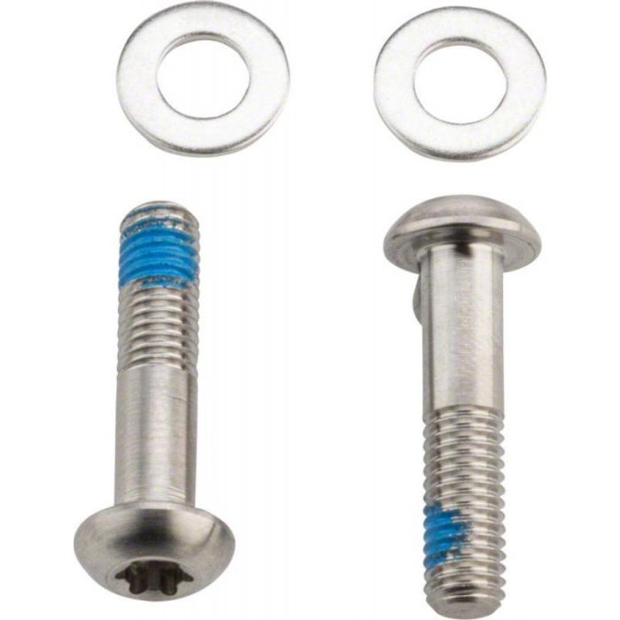 SRAM Bracket Mounting Bolts T25 Titanium 22mm Flatmount main product photo