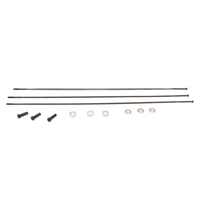ZIPP Spoke and Nipple 258mm CX-Ray Straight Pull Qty 3 main product photo