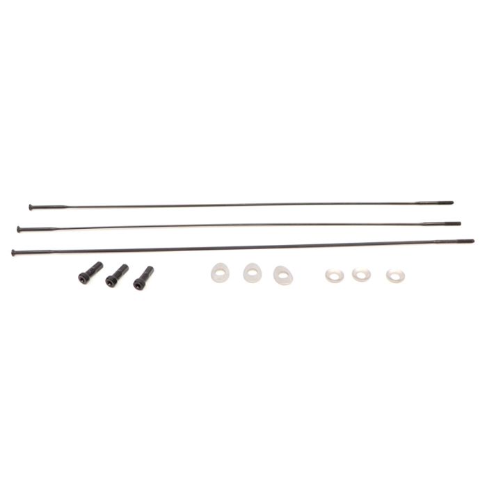 ZIPP Spoke and Nipple 236mm CX-Ray Straight Pull Qty 3 main product photo