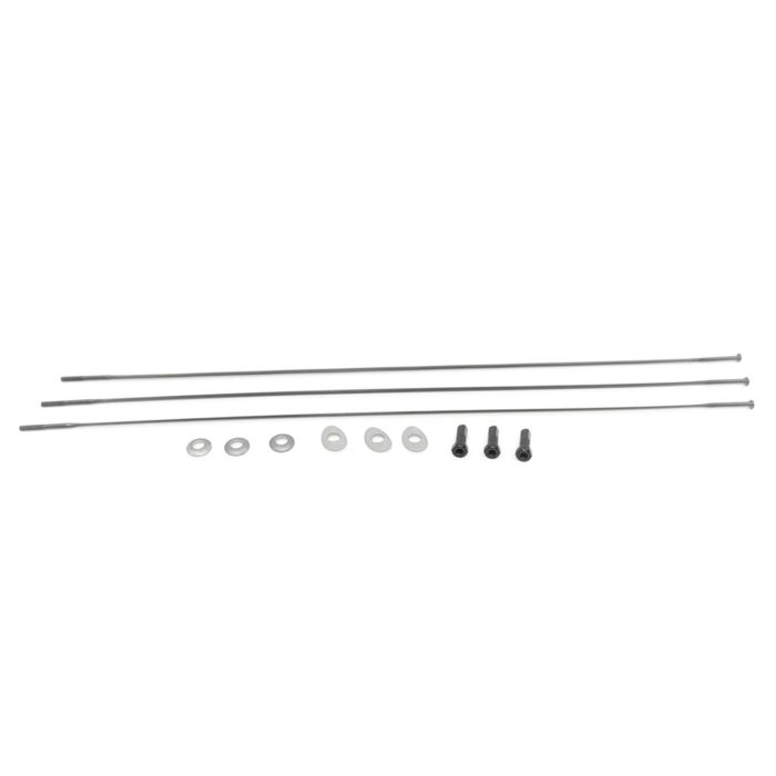 ZIPP Spoke and Nipple 284mm CX-Ray Straight Pull Qty 3 main product photo